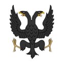 Double headed eagle simplistic