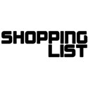 Shopping List Black