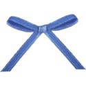 blue bow