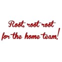 text root for the home team
