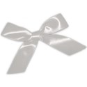 white bow