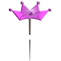 pink crown pin copy