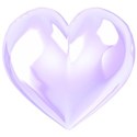 heart purple