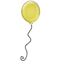 balloon yellow