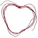 Red string heart