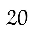 numeros 20