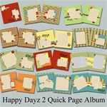 Happy Dayz 2 quick page album